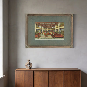 Lobby Davenport Hotel Spokane Wash — vintage wall art by Bella Frye