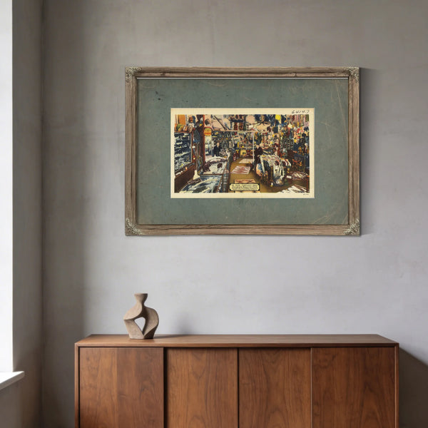 Ye Olde Curiosity Shop — vintage wall art by Bella Frye
