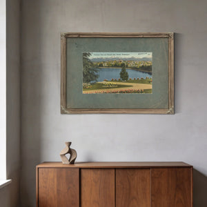 Volunteer Park And Olympic Mts Seattle Washington — vintage wall art by Bella Frye