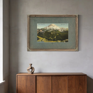 Rainier National Park Mt Rainier And Paradise Valley Washington'1 — vintage wall art by Bella Frye