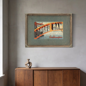 Grand Coulee Dam Washington — vintage wall art by Bella Frye