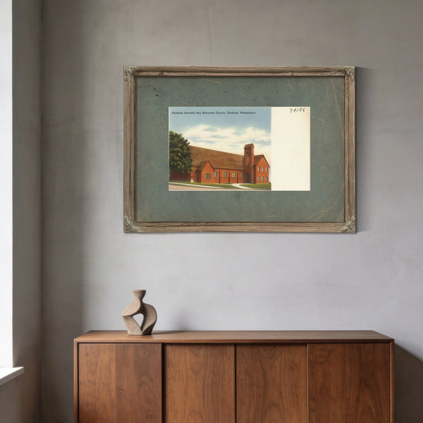 Chehalis Seventh Day Adventist Church Chehalis Washington — vintage wall art by Bella Frye