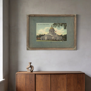 State Capitol At Olympia Washington — vintage wall art by Bella Frye