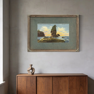 The Old Man Of Cape Flattery Washington'1 — vintage wall art by Bella Frye