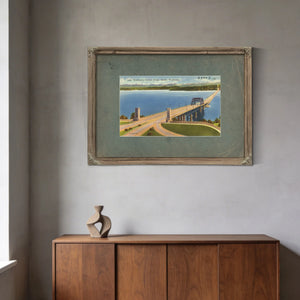 Lake Washingtonpontoon Bridge Seattle Washington — vintage wall art by Bella Frye