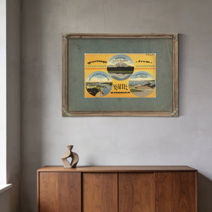Greetings From Seattle Washington'1 — vintage wall art by Bella Frye