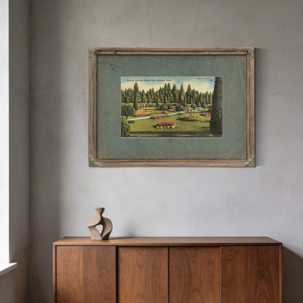 Duncan Gardens Manito Park Spokane Wash — vintage wall art by Bella Frye
