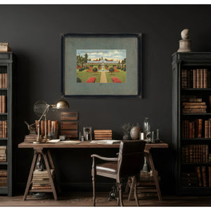 Municipal Greenhouse Duncan Gardens Spokane Wash — vintage wall art by Bella Frye