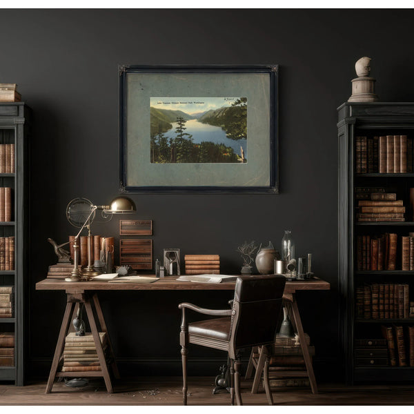 Lake Crescent Olympic National Park Washington — vintage wall art by Bella Frye