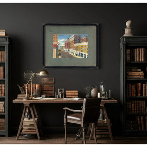Metropolitan Center Seattle Washington — vintage wall art by Bella Frye