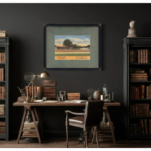 Grandee Lodge 1022 North First St Yakima Washington — vintage wall art by Bella Frye