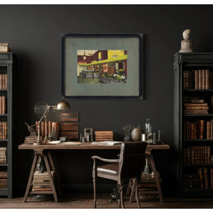 The Winthrop Hotel's Daffodil Room Tacoma Washington — vintage wall art by Bella Frye