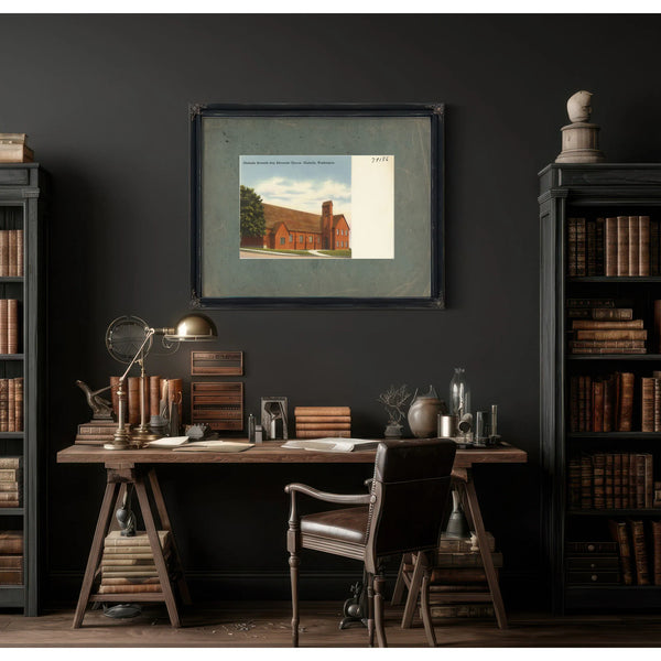 Chehalis Seventh Day Adventist Church Chehalis Washington — vintage wall art by Bella Frye