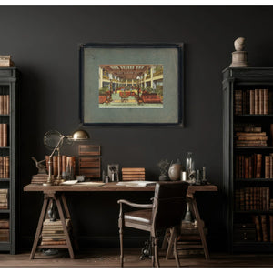 Lobby Davenport Hotel Spokane Wash — vintage wall art by Bella Frye