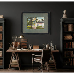Woodland Park Motel — vintage wall art by Bella Frye