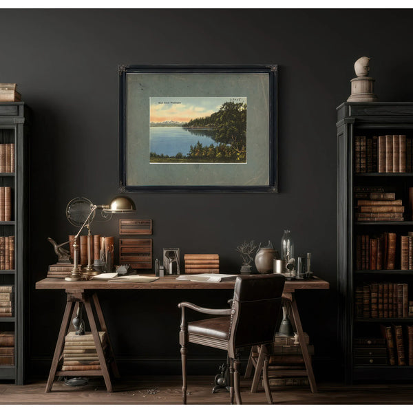 Hood Canal Washington — vintage wall art by Bella Frye
