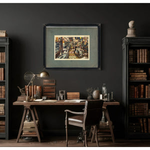 Ye Olde Curiosity Shop — vintage wall art by Bella Frye