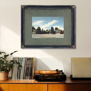 Blue Spruce Motel Spokane Washington — vintage wall art by Bella Frye