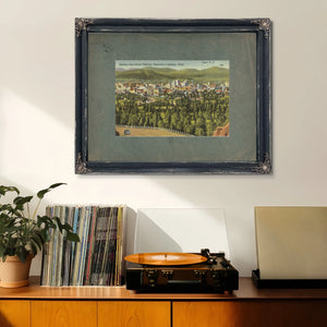Spokane From Sunset Highway Approach To Spokane Wash — vintage wall art by Bella Frye