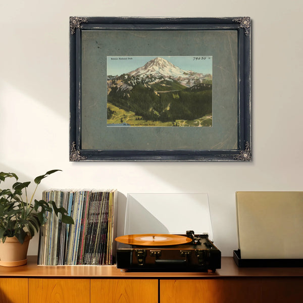 Rainier National Park Mt Rainier And Paradise Valley Washington'5 — vintage wall art by Bella Frye