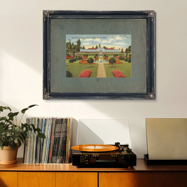 Municipal Greenhouse Duncan Gardens Spokane Wash — vintage wall art by Bella Frye