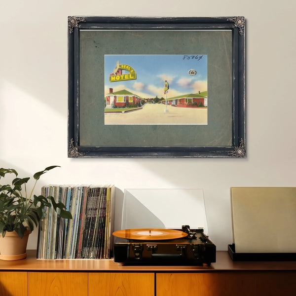 Seal's Motel — vintage wall art by Bella Frye
