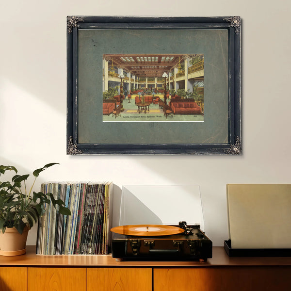 Lobby Davenport Hotel Spokane Wash — vintage wall art by Bella Frye