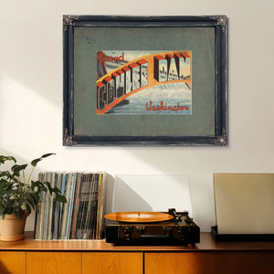 Grand Coulee Dam Washington — vintage wall art by Bella Frye