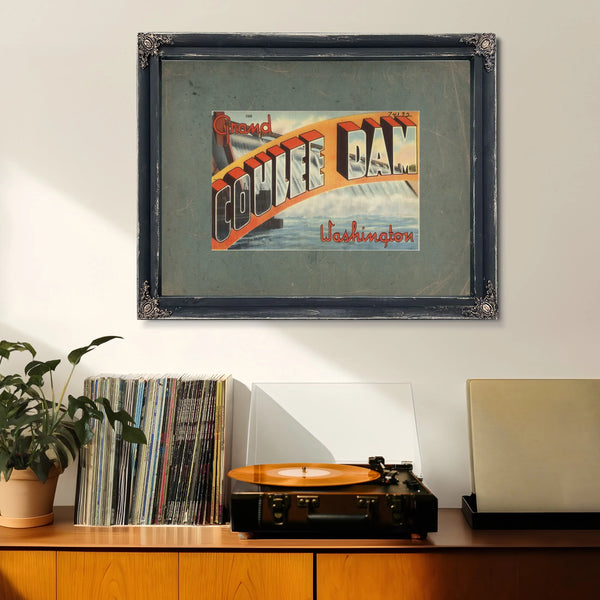 Grand Coulee Dam Washington — vintage wall art by Bella Frye
