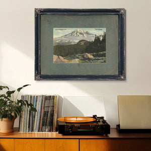 Rainier National Park Mt Rainier And Paradise Valley'1 — vintage wall art by Bella Frye