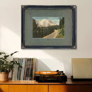 Mt Rainier From Naches Pass Washington — vintage wall art by Bella Frye