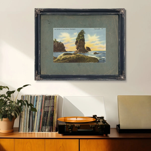 The Old Man Of Cape Flattery Washington'1 — vintage wall art by Bella Frye