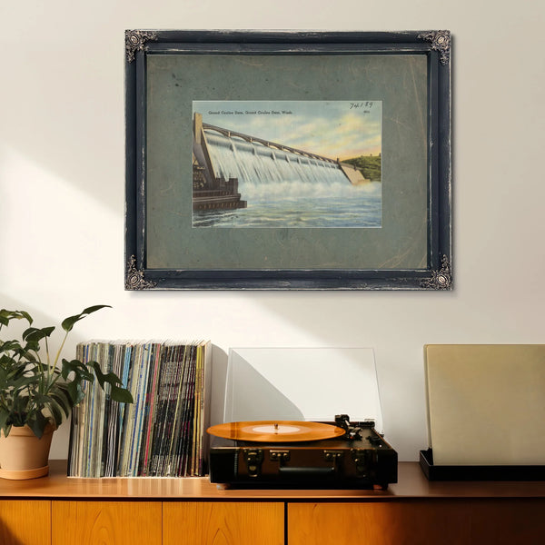 Grand Coulee Dam Grand Coulee Dam Wash'1 — vintage wall art by Bella Frye
