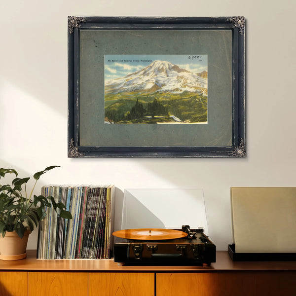 Mt Rainier And Paradise Valley Washington — vintage wall art by Bella Frye