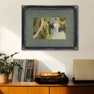 Snoqualmie Falls Washington — vintage wall art by Bella Frye