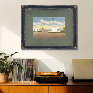Lake Apartments Motel Soap Lake Washingtonwash State Highway 7 — vintage wall art by Bella Frye