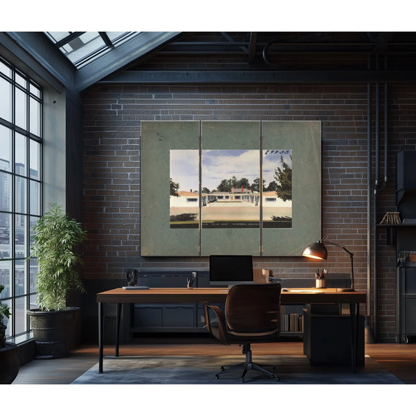 Barchris Motor Court Goldendale Washington — vintage wall art by Bella Frye