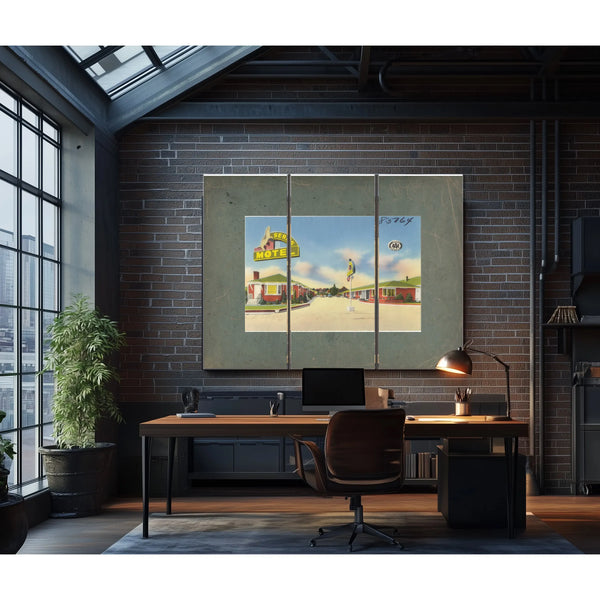 Seal's Motel — vintage wall art by Bella Frye
