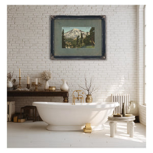 Rainier National Park Mt Rainier And Paradise Valley Washington'3 — vintage wall art by Bella Frye