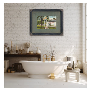 Woodland Park Motel — vintage wall art by Bella Frye