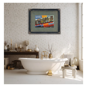 Greetings From Spokane Washington — vintage wall art by Bella Frye