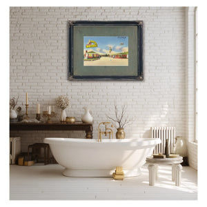 Seal's Motel — vintage wall art by Bella Frye