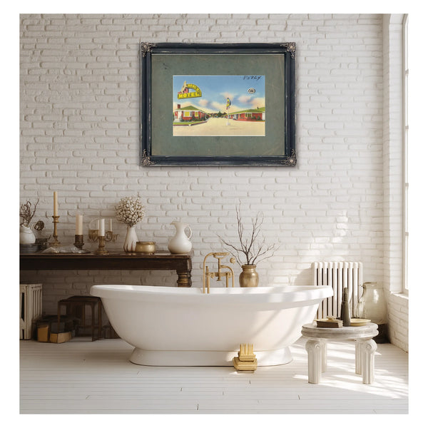 Seal's Motel — vintage wall art by Bella Frye