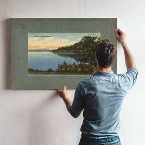 Hood Canal Washington — vintage wall art by Bella Frye