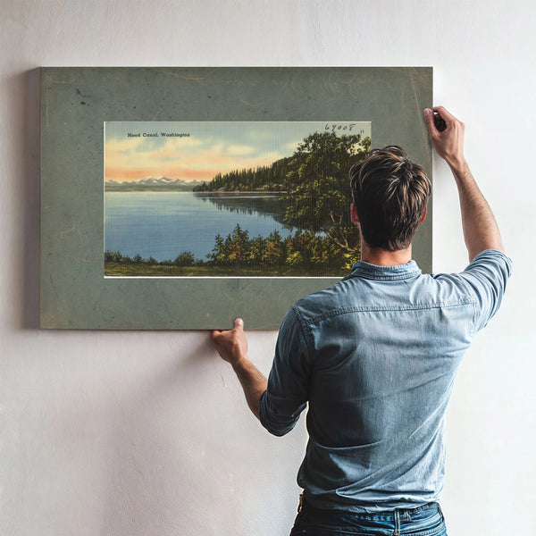 Hood Canal Washington — vintage wall art by Bella Frye