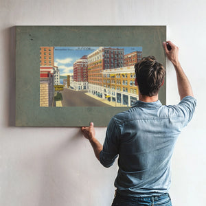 Metropolitan Center Seattle Washington — vintage wall art by Bella Frye