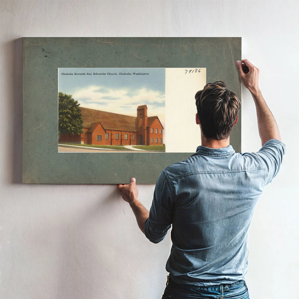 Chehalis Seventh Day Adventist Church Chehalis Washington — vintage wall art by Bella Frye