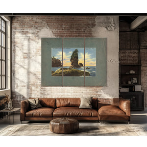 The Old Man Of Cape Flattery Washington — vintage wall art by Bella Frye