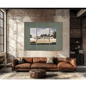 Barchris Motor Court Goldendale Washington — vintage wall art by Bella Frye