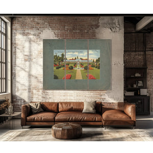 Municipal Greenhouse Duncan Gardens Spokane Wash — vintage wall art by Bella Frye